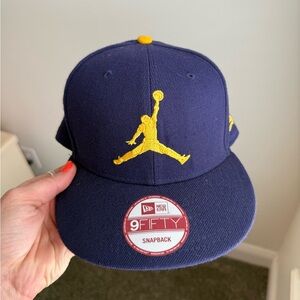 New Era Blue and Yellow Snapback Hat